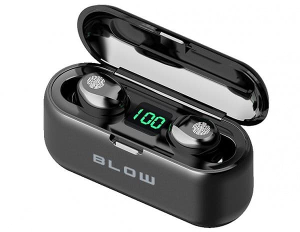 BLOW BTE200, True Wireless Stereo (TWS), Samtal/musik, Hörlurar, Svart