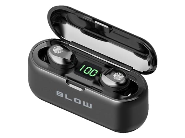 BLOW BTE200, True Wireless Stereo (TWS), Samtal/musik, Hörlurar, Svart