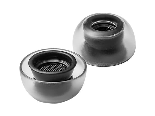 AZLA SednaEarfit Crystal AirPods Pro (S/MS/M) In-ear Hovedtelefon ørepuder 3 Paar Sort, Transparent