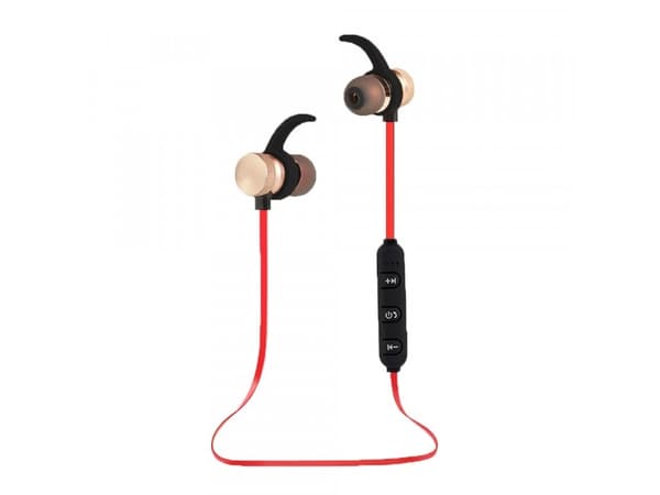 Esperanza EH186L - Hörlurar med mikrofon - inuti örat - montering bakom nacken - Bluetooth - trådlös