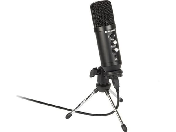 BLOW 33-051#, PC-mikrofon, -34 dB, 20 - 20000 Hz, 1000 O, 130 dB, Rotasjon