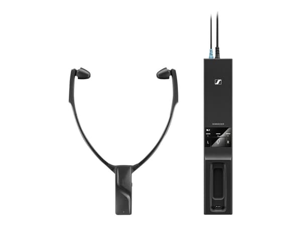 Sennheiser RS 5200, Langallinen & langaton, 15 - 16000 Hz, TV, Kuulokkeet, Musta