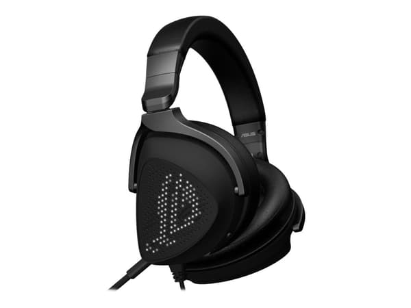 ASUS ROG Delta S Animate - Hodesett - full størrelse - kablet - USB, USB-C - svart