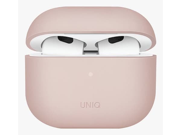 Uniq Lino, Laddningsfodral, Polykarbonat, Silikon, Rosa