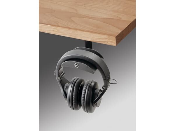 König & Meyer 16330-000-55, Kuulokepidike, Terästä, 166 g, Musta