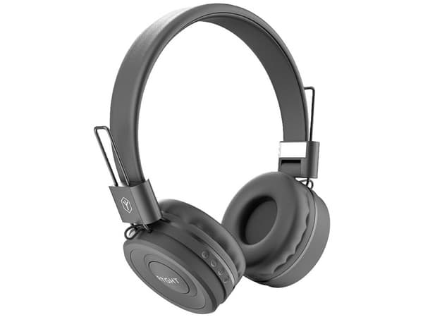 RYGHT VIVA On Ear hovedtelefoner Bluetooth®, kabelbundet Sort Kan foldes sammen, Headset, Lydstyrkeregulering