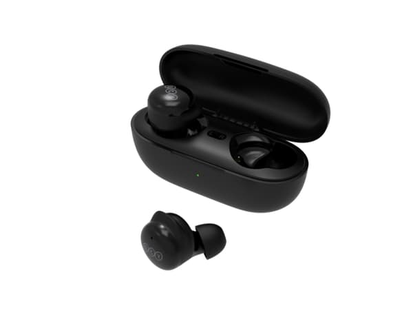 QCY TWS T17 svart, Trådløs, Samtaler/musikk, Hodetelefoner, Sort