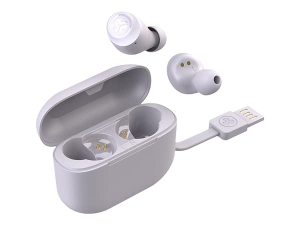 JLab Audio Go Air POP - True wireless-hodetelefoner med mikrofon - i øret - Bluetooth - lilla