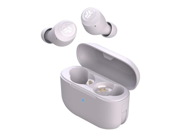 JLab Audio Go Air POP - True wireless-hodetelefoner med mikrofon - i øret - Bluetooth - lilla