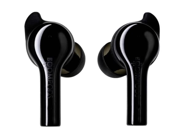Boompods bassline GO, Trådlös, Musik/vardag, Headset, Svart