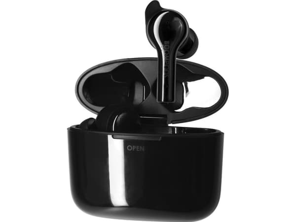 Boompods bassline GO, Trådlös, Musik/vardag, Headset, Svart