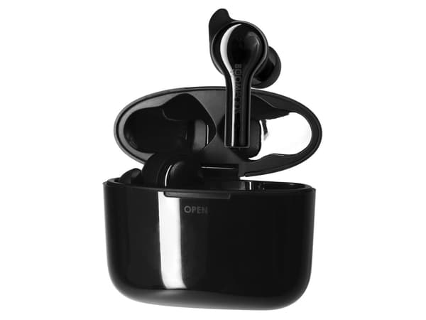 Boompods bassline GO, Trådlös, Musik/vardag, Headset, Svart