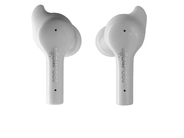 Boompods bassline GO, Trådlös, Musik/vardag, Headset, Vit
