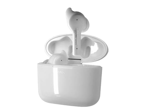 Boompods bassline GO, Trådlös, Musik/vardag, Headset, Vit