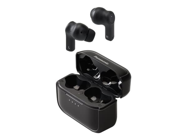 Panasonic RZ-B210W - True wireless-hodetelefoner med mikrofon - i øret - Bluetooth - svart