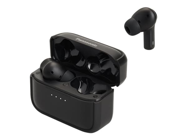Panasonic RZ-B210W - True wireless-hodetelefoner med mikrofon - i øret - Bluetooth - svart