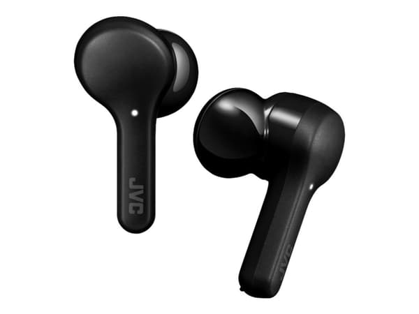 JVC HA-A8T - ekte trådløse øretelefoner med mikrofon. - øretupp / in-ear - Bluetooth® 5.0 - opptil 15 timers batterilevetid (via medfølgende ladeboks