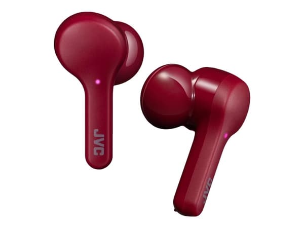 JVC HA-A8T - ekte trådløse øretelefoner med mikrofon. - øretupp / in-ear - Bluetooth® 5.0 - opptil 15 timers batterilevetid (via inkludert ladeboks)
