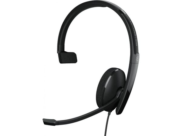 EPOS ADAPT 130 USB-C II - Headset - på örat - kabelansluten - USB-C - svart - Optimerad för UC