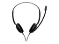 Miniatyrbild 5 av 5: EPOS PC 8 USB - Headset - på örat - kabelansluten - USB-A - svart