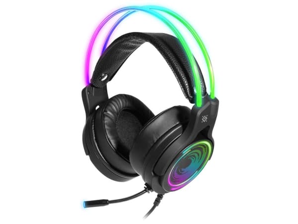 Defender Cosmo Pro, Koblet med ledninger (ikke trådløs), Spilling, 20 - 20000 Hz, 390 g, Hodesett, Sort