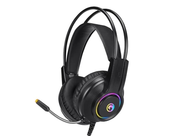 Marvo HG8935, Kabel, Spela, 20 - 20000 hz, Headset, Svart