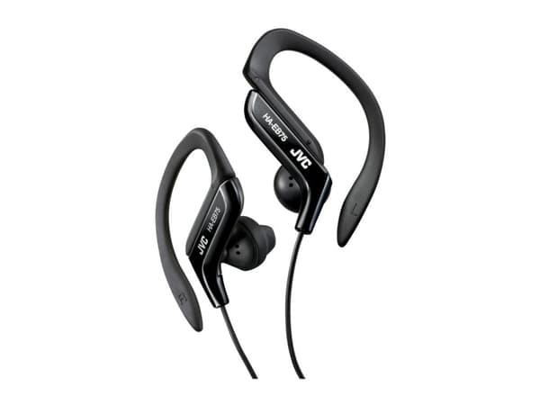 JVC HA-EB75, Langallinen, 16 - 20000 Hz, Musiikki, 13 g, Kuulokkeet, Musta