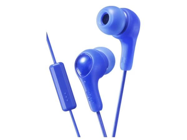 JVC HA-FX7M, Kabel, 10 - 20000 hz, Samtal/musik, 13,5 g, Headset, Blå