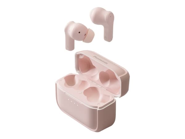 Panasonic RZ-B210W - True wireless-hodetelefoner med mikrofon - i øret - Bluetooth - rosa