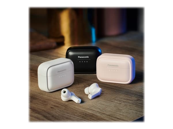 Panasonic RZ-B210W - True wireless-hodetelefoner med mikrofon - i øret - Bluetooth - rosa