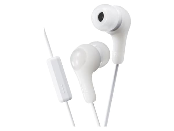 JVC HA-FX7M, Langallinen, 10 - 20000 Hz, Puhelut/Musiikki, 3,8 g, Kuulokkeet, Valkoinen
