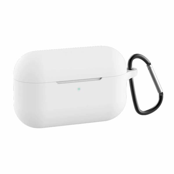 Valkoinen Apple Airpods Pro Case Shock -Tietty suojatapaus silikoni