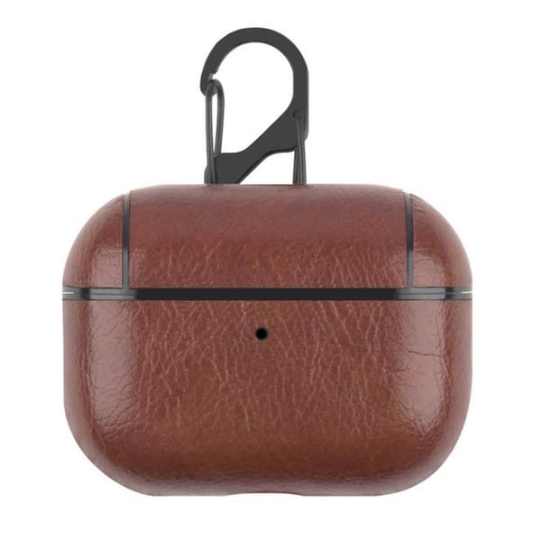Mørkebrune eple AirPods Pro Bag Case Beskyttelsesveske Let