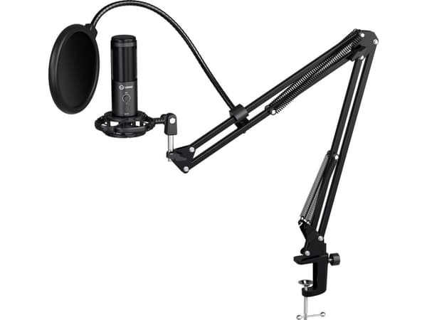Lorgar LRG-CMT721, Mikrofon for spillkonsoll, 3 dB, 50 - 1800 Hz, 1 %, 1000 ohm (O), 16 Bit