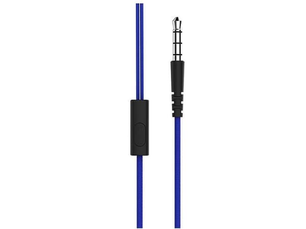 Somostel headphones UNIVERSAL HEADPHONES 3.5 INCH BLUE IN-EAR NOISE REDUCTION SOUND BASS SMS-CS04 BLUE