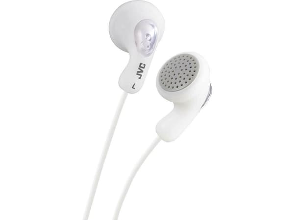 JVC HA-F14, Koblet med ledninger (ikke trådløs), 16 - 20000 Hz, Musikk, 17,1 g, Hodetelefoner, Hvit