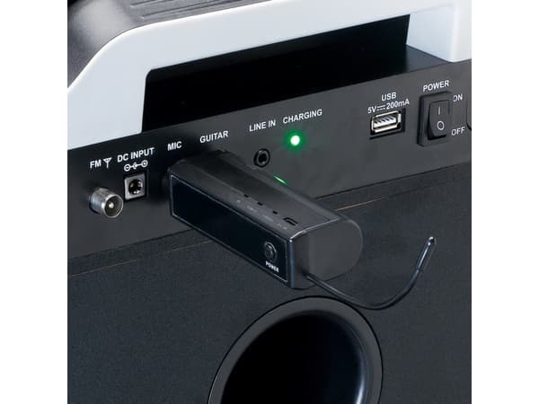 Lenco MCW-011 - Mikrofon - sort