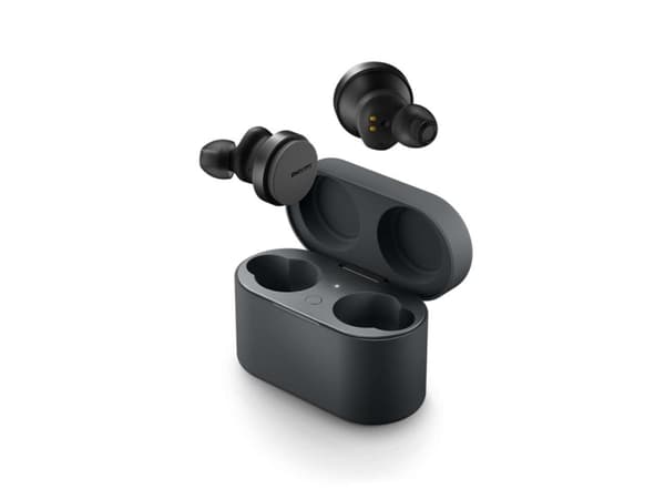 Philips TAT8506BK - True wireless-hörlurar med mikrofon - inuti örat - Bluetooth - aktiv brusradering - svart