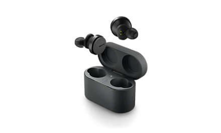 Philips TAT8506BK - True wireless-hörlurar med mikrofon - inuti örat - Bluetooth - aktiv brusradering - svart