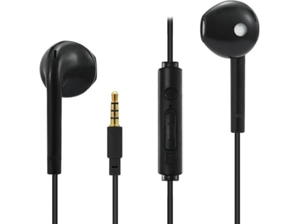 2GO 795966, Ledningsført, Opkald/musik, Headset, Sort
