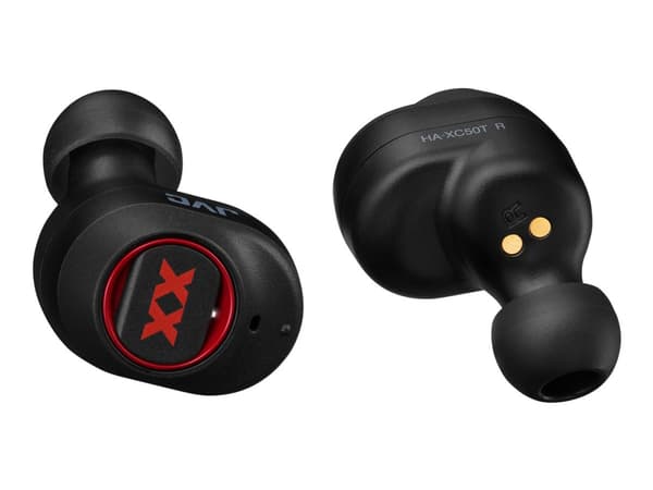 JVC HA-XC50T - Xtreme Xplosives - True wireless-hodetelefoner med mikrofon - ørepropp - Bluetooth