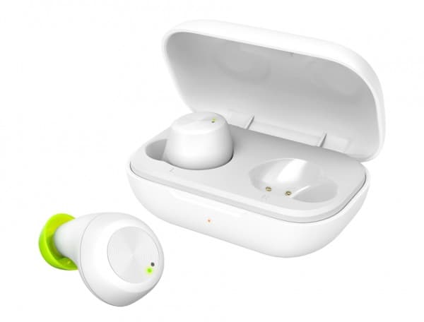 Hama Spirit Chop, Kuulokkeet, In-ear, Calls/Music, Harmaa, Valkoinen, Kaksikanavainen, Kosketus