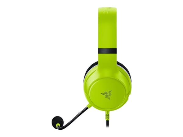 Razer Kaira X for Xbox, Langallinen, Pelaaminen, 20 - 20000 Hz, 283 g, Kuulokkeet, Musta, Lime