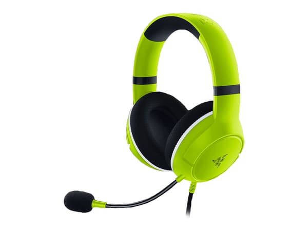 Razer Kaira X for Xbox, Langallinen, Pelaaminen, 20 - 20000 Hz, 283 g, Kuulokkeet, Musta, Lime