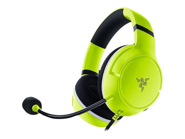 Razer Kaira X for Xbox, Langallinen, Pelaaminen, 20 - 20000 Hz, 283 g, Kuulokkeet, Musta, Lime