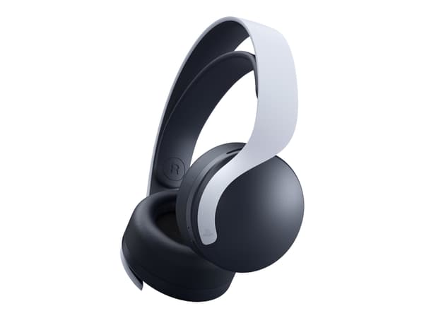 Sony PULSE 3D - Headset - fullstorlek - trådlös - 3,5 mm kontakt - svart / vit - för Sony PlayStation 5