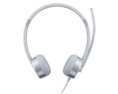 Lenovo 100 - Headset - på örat - kabelansluten - 3,5 mm kontakt
