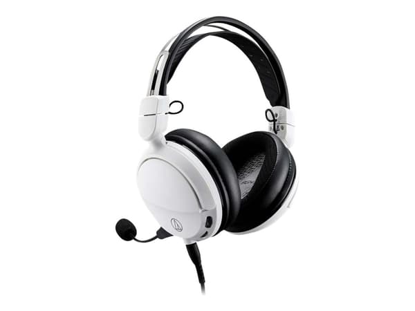 Audio-Technica ATH-GL3 White, Langallinen, 10 - 35000 Hz, Pelaaminen, Kuulokkeet, Valkoinen