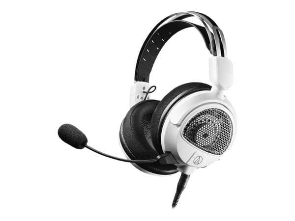 Audio-Technica ATH-GDL3 - Hodesett - full størrelse - kablet - 3,5 mm jakk - hvit