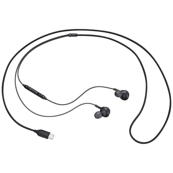 Samsung EO-IC100BBEGEU In Ear hörlurar Sladd Stereo Svart Volymkontroll, Mikrofonljudavstängning